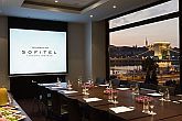 Sofitel Budapest, Panorámás kilátás a Sofitel hotel étterméből Budapesten