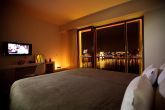 Budapesti szállodák panorámás kilátással - Lánchíd 19 hotel Budapest, szép design hotelszoba