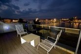 Budapesti panoráma - Lánchíd 19 hotel szobájából panoráma a Dunára a hidakra és a belvárosra
