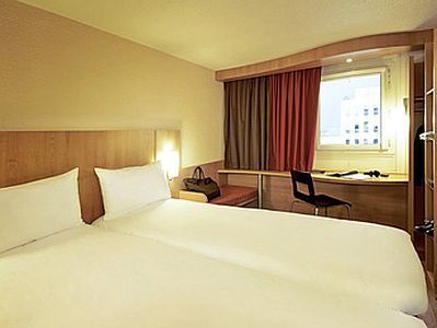 Ibis Hotel City kétágyas szabad szobája online megrendeléssel Budapesten